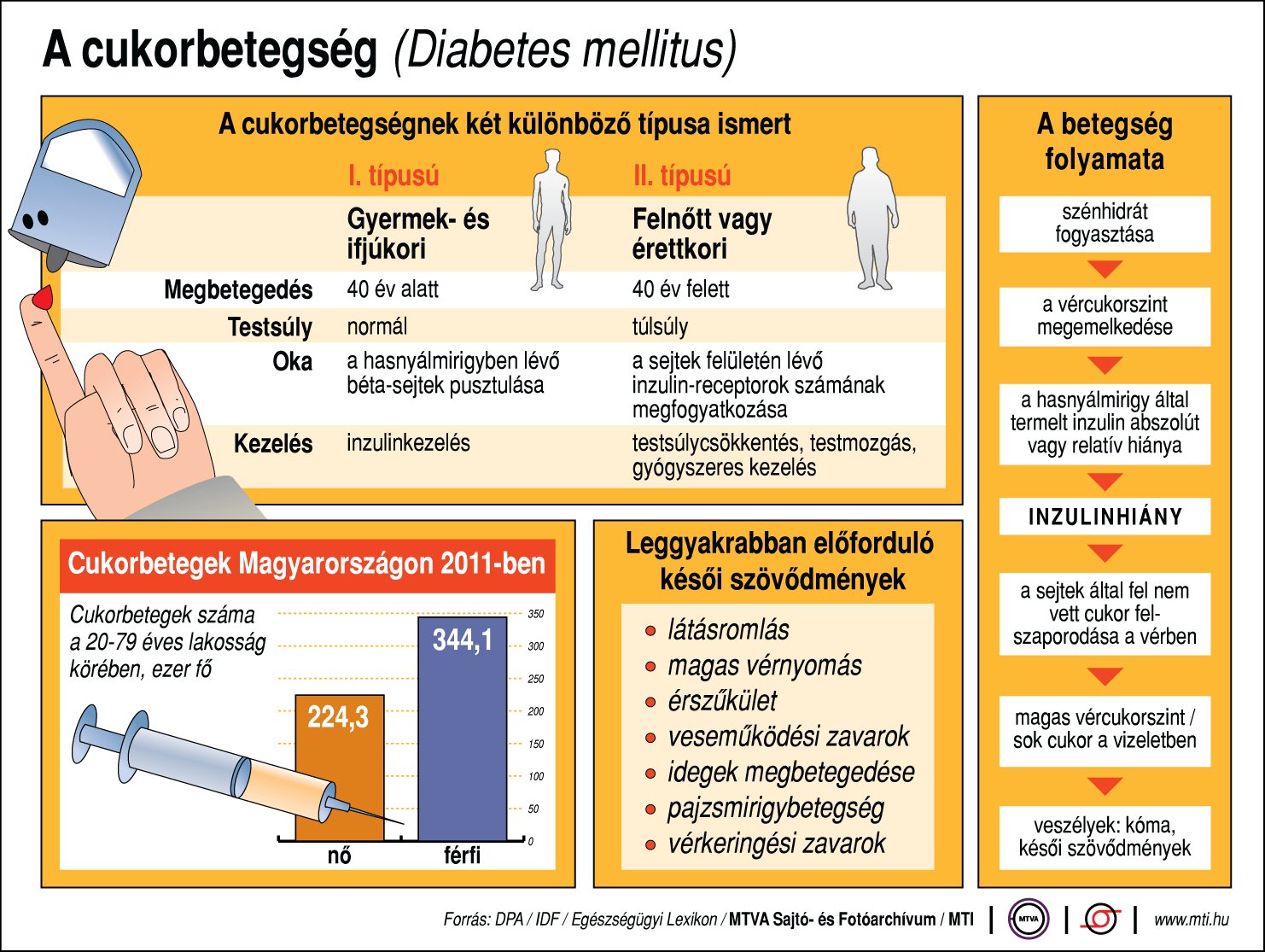 1-es típusú cukorbetegség - Mikre figyeljenek a betegek? - EgészségKalauz
