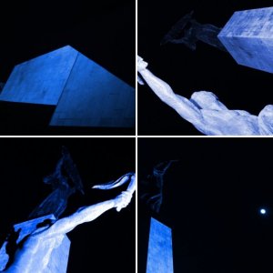 Album : Diabétesz Világnap 2008 - kék fényben a Szabadság-szobor